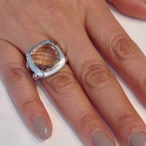 David Yurman Alibion Ring with Morganite